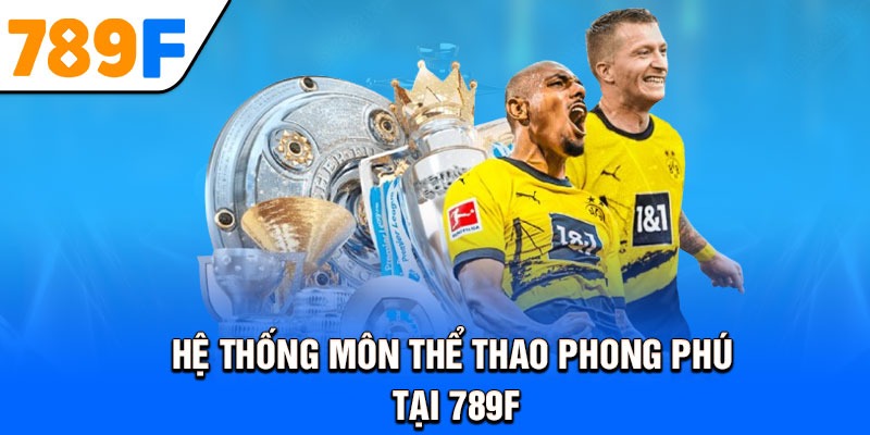 Hệ thống môn thể thao phong phú tại 789F